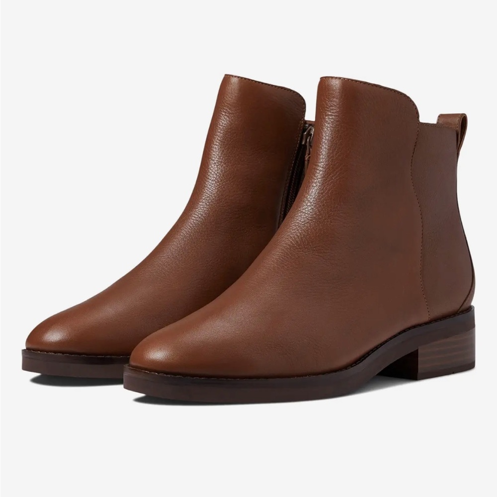 New Cole Haan Sequoia Leather River Chelsea Boots 7